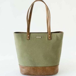 Little Unicorn Tote Bag Olive EUC